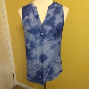 St John's Bay tie dye tunic top sz small *K
